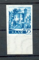 Saar 222XU UNGEZÄHNT**POSTFRISCH (Z3254 - Unused Stamps