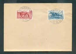 Saar 265/66 PFERDE FDC+gepr. NEY 200EUR (E2710 - Sonstige & Ohne Zuordnung