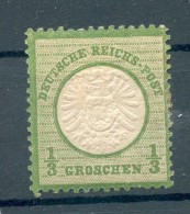 DR-Brustschild 17b FARBE * MH BPP 170EUR (72095 - Unused Stamps