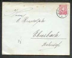 DR-Pfennigzeit 10Pf GA Umschlag (49763 - Other & Unclassified