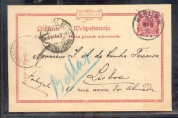 DR-Pfennigzeit 47 AUSLANDSKARTE LISSABON (G0331 - Other & Unclassified