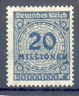 DR-Infla 319b FARBE** MNH POSTFRISCH BPP 30EUR(69411 - Andere & Zonder Classificatie