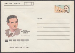 1985-EP-15 CUBA 1985. Ed.197h. POSTAL STATIONERY. MARTIRES DEL MONCADA. MARCOS MARTI. UNUSED. - Briefe U. Dokumente