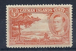 140019084  ISL.  CAIMAN  YVERT   Nº  104  */MH - Cayman (Isole)