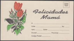 1994-EP-3 CUBA 1994. Ed.AP19. MOTHER DAY SPECIAL DELIVERY. POSTAL STATIONERY. ERROR COLORES DESPLAZADOS. FLORES. FLOWERS - Lettres & Documents