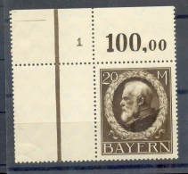 BAYERN 109I ** PL-Nr 1 LUXUS (C1343 - Postfris