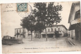 MONCLAR DE QUERCY Place De L'hotel De Ville Précurseur TB - Montclar De Quercy