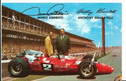 INDY WINNER The STP Hawk , Cinderella Car Of Indianapolis , Mario Andretti Et Anthony Granatelli , Pilote Co Pilote - IndyCar