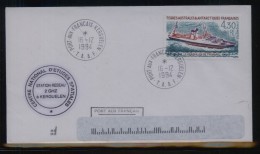 TAAF FRENCH SOUTHERN & ANTARCTIC LANDS 1994 KERGUELEN RESEARCH STATION COVER - Estaciones Científicas