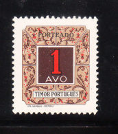 Timor 1952 Postage Due Stamp MNH - Timor