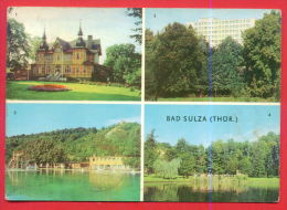 161391 / Bad Sulza ( Thuringia ) - USED SOLESCHWIMMBAD FISH Swimming 1972 Germany Allemagne Deutschland Germania - Bad Sulza