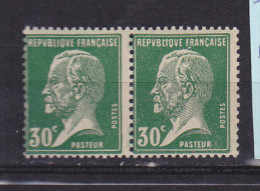 FRANCE  N°174 30C VERT JAUNE TYPE PASTEUR VISAGE TEINTE NEUF SANS CHARNIERE - Unused Stamps