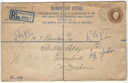 GB - Regno Unito - GREAT BRITAIN - 1946 - 5 1/2d - Registered Letter - Intero Postale - Entier Postal - Postal Statio... - Luftpost & Aerogramme