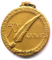 ALPINI 50^ ADUNATA TORINO MEDAGLIA ORIGINALE 1977 - Italia