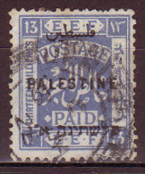 - PALESTINE  - 1922 - YT N° 57 - Oblitéré - Occupation Egyptienne - Palestine