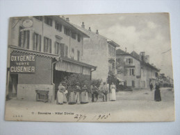 DOUVAINE , Hotel Dimier   , Carte Postale  2 Scans - Douvaine