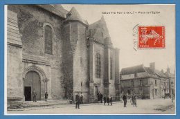 37 - NEUVY Le ROI --  Place De L'Eglise - Neuvy-le-Roi