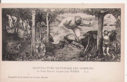 Delcampe - MANUFACTURE NATIONALE DES GOBELINS LE PETIT POUCET D'APRES JEAN WEBER (ILLUSTRATION) - Märchen, Sagen & Legenden