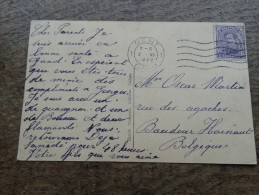 N°139 15C Violet -02/06/1922 (Gand)vers Baudour - Altri & Non Classificati