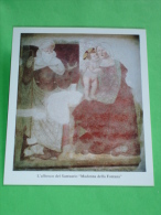 S.ANTONIO ABATE/affresco Santuario MADONNA Della FONTANA Anno 2004/400°Anniversario Miracolo ROMANO Di LOMBARDIA,Bergamo - Devotion Images