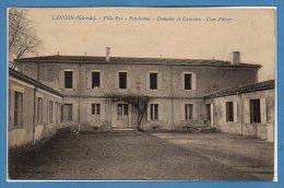 33 - LANGON --  Villa Pax - Pensionnat... - Langon