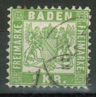 Baden // 1868  Y&T  No. 23 - Used