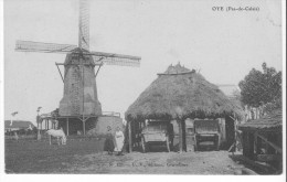 Oye (62) - Le Moulin à Vent. Bon état, Animée, Non Circulé. - Oye Plage