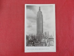 New York> New York City   RPPC  Empire  State Building    Ref 1698 - Manhattan