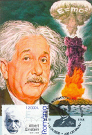 12076- ALBERT EINSTEIN, SCIENTIST, MAXIMUM CARD, 2005, ROMANIA - Albert Einstein