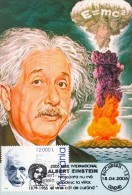 12078- ALBERT EINSTEIN, SCIENTIST, MAXIMUM CARD, 2005, ROMANIA - Albert Einstein