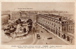 GRAND HOTEL ROMA E ROCCA CAVOUR TORINO FRATELLI CERNUSCHI - Bar, Alberghi & Ristoranti