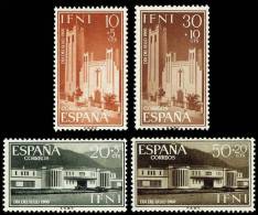 Ifni 172/75 (*) Sin Goma. Iglesia Y Escuela. 1960 - Ifni