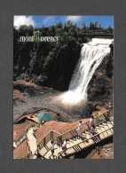 MONTMORENCY - QUÉBEC - LA CHUTE MONTMORENCY - FALLS - L' ESCALIER ET UN DES BELVÉDÈRES - PHOTO Y TESSIER - Montmorency Falls