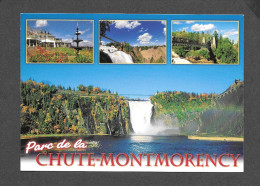 MONTMORENCY - QUÉBEC - LA CHUTE MONTMORENCY - FALL - PARC DE LA CHUTE MONTMORENCY - MULTIVUES - PHOTO J.G. LAVOIE - G.F. - Chutes Montmorency