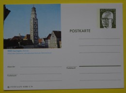 LAUINGEN -  BAYERN  / 30 PF. HEINEMANN BILDPOSTKARTE B6/73  (ref E499) - Cartes Postales Illustrées - Neuves