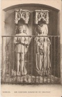 BEERSEL (1650) : STATUES DES DERNIERS SEIGNEURS DU CHÂTEAU. CPA. - Beersel