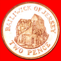 * GREAT BRITAIN (1992-1997) ★ JERSEY ★ 2 PENCE 1992! UNC HERMITAGE!  LOW START★ NO RESERVE! - Jersey