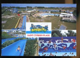 CPM Non écrite 66 SAINT CYPRIEN PLAGE Aquacity Parc Aquatique Géant - Saint Cyprien