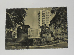 TORINO - Piazza Solferino - Fontana Angelica - 1957 - Places & Squares