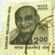 India 2000 Sardar Vallabhbhai Patel 2.00r - Used - Used Stamps