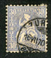 5205 Swiss 1881   Scott #61 *  Mi.#37  (cat. .60€) Offers Welcome!- - Nuovi