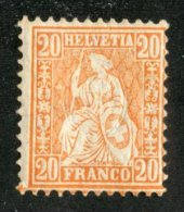 5209 Swiss 1881   Scott #64 *  Mi.#40  (cat. .60€) Offers Welcome!- - Neufs