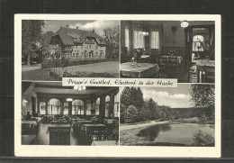 G * EHESTORF IN DER HAAKE * PRIGGE'S GASTHOF IN VIER ANSICHTEN * 1955 **!! - Harburg