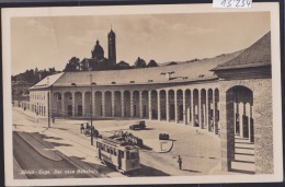 Zürich - Enge : Vor Den Neuen Bahnhof Mit Tram, Auto Und Wagen Mit Pferde Um. 1930 (13´234) - Enge