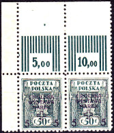 POLAND 1919 White Cross Fi 106A Mint Never Hinged - Unused Stamps