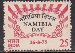 India MNH 1975, Namibia Day - Nuovi