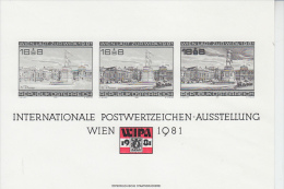 AUSTRIA 1981 -  WIPA 1981 - Fasi Di Stampa - Proeven & Herdruk