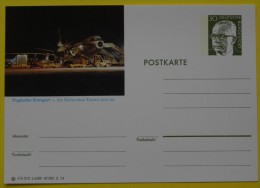 FLUGHAFEN STUTTGART -  BADEN WÜRTTEMBERG / 30 PF. HEINEMANN BILDPOSTKARTE B6/80  (ref E509) - Cartes Postales Illustrées - Neuves