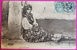 Cpa Jeune Mauresque Carte Postale Algérie N° 142 A Type De Femme Fatma - Femmes