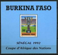 Burkina-Faso ** Bloc N° 41 - "Sénégal 92" Coupe D´Afrique Des Nations De Foot - Burkina Faso (1984-...)